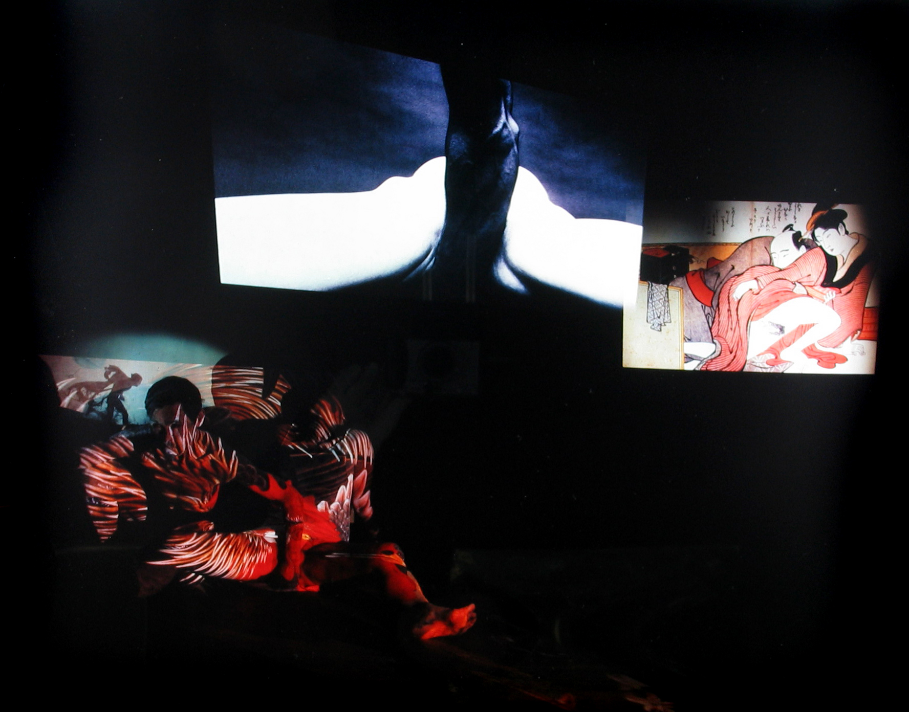 Eikoh Hosoe:Ukiyo-e Projections 2004 howard greenberg gallery