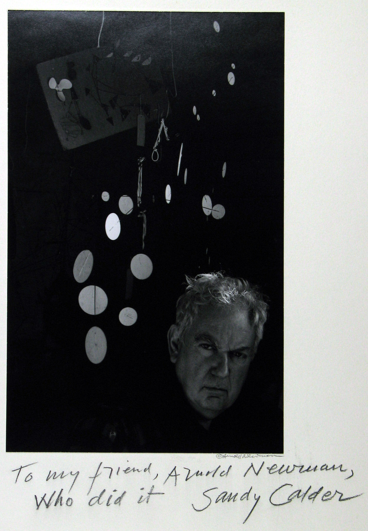 Arnold Newman: Sitters and Signatures 2007 Howard Greenberg Gallery