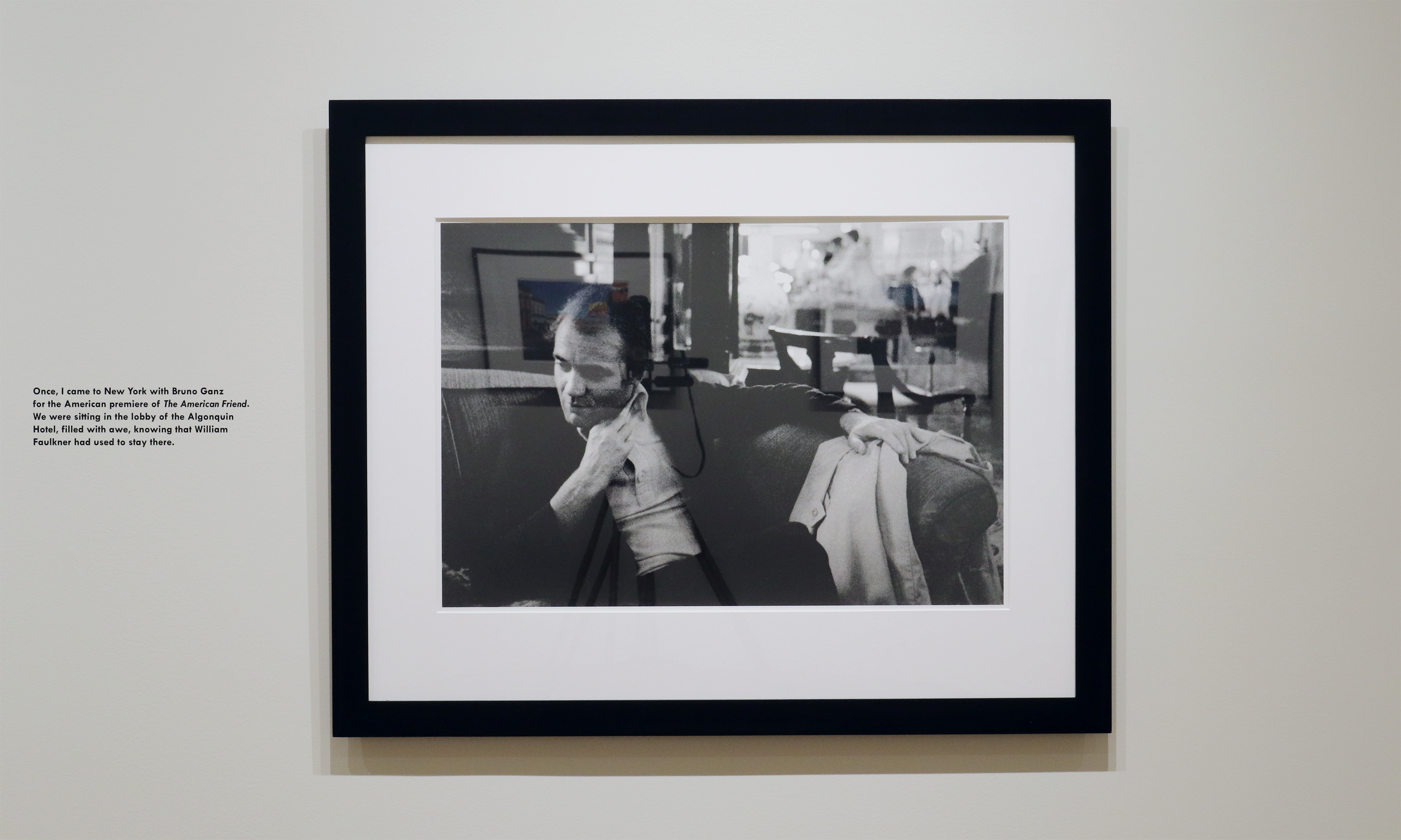 wim wenders written once howard greenberg gallery 2025