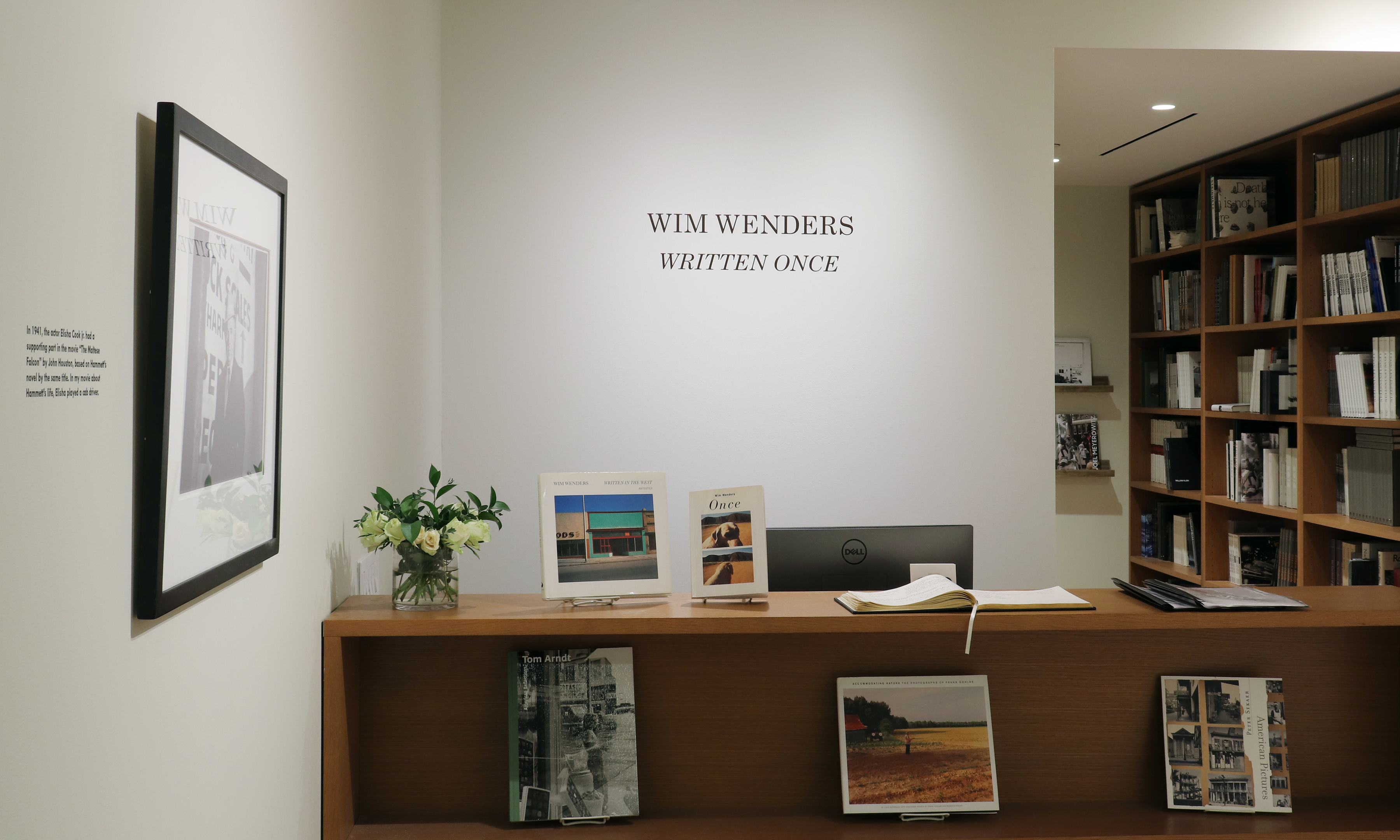 wim wenders written once howard greenberg gallery 2025