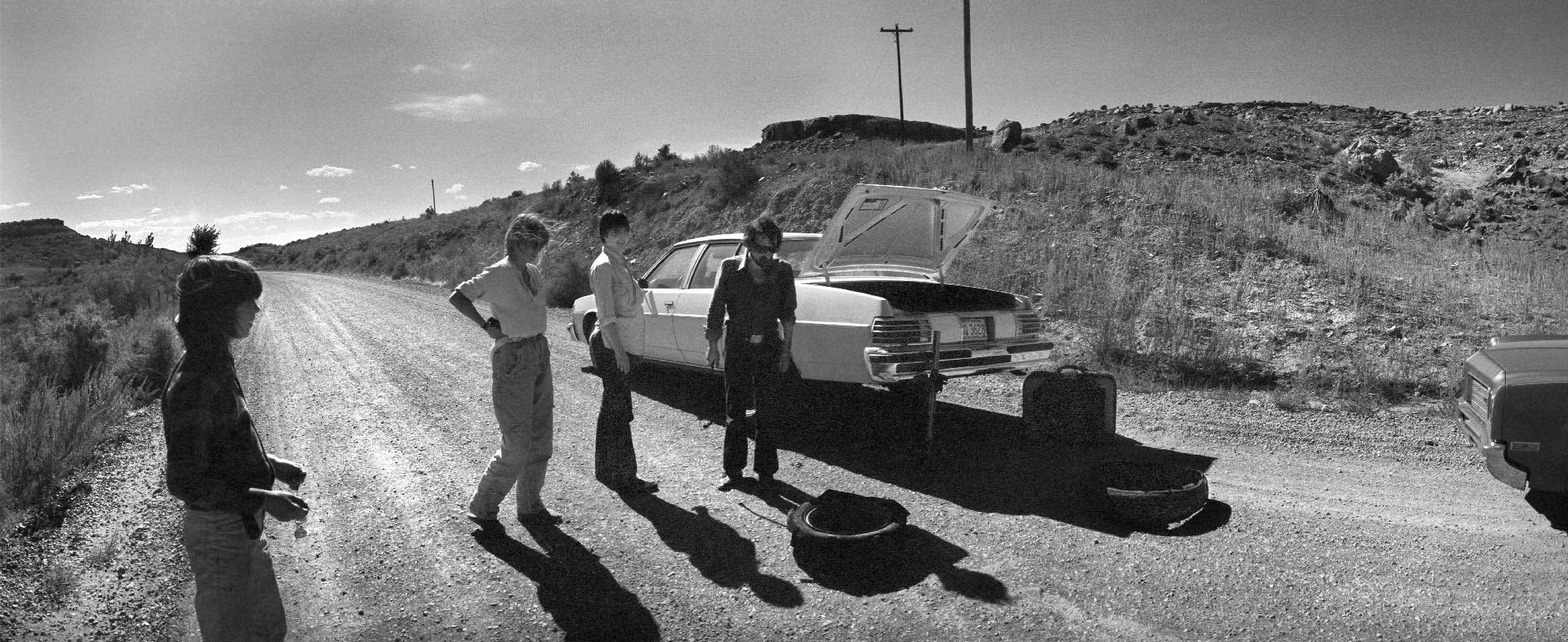 Wim Wenders, When Martin Scorcese had a flat tire II, 1977