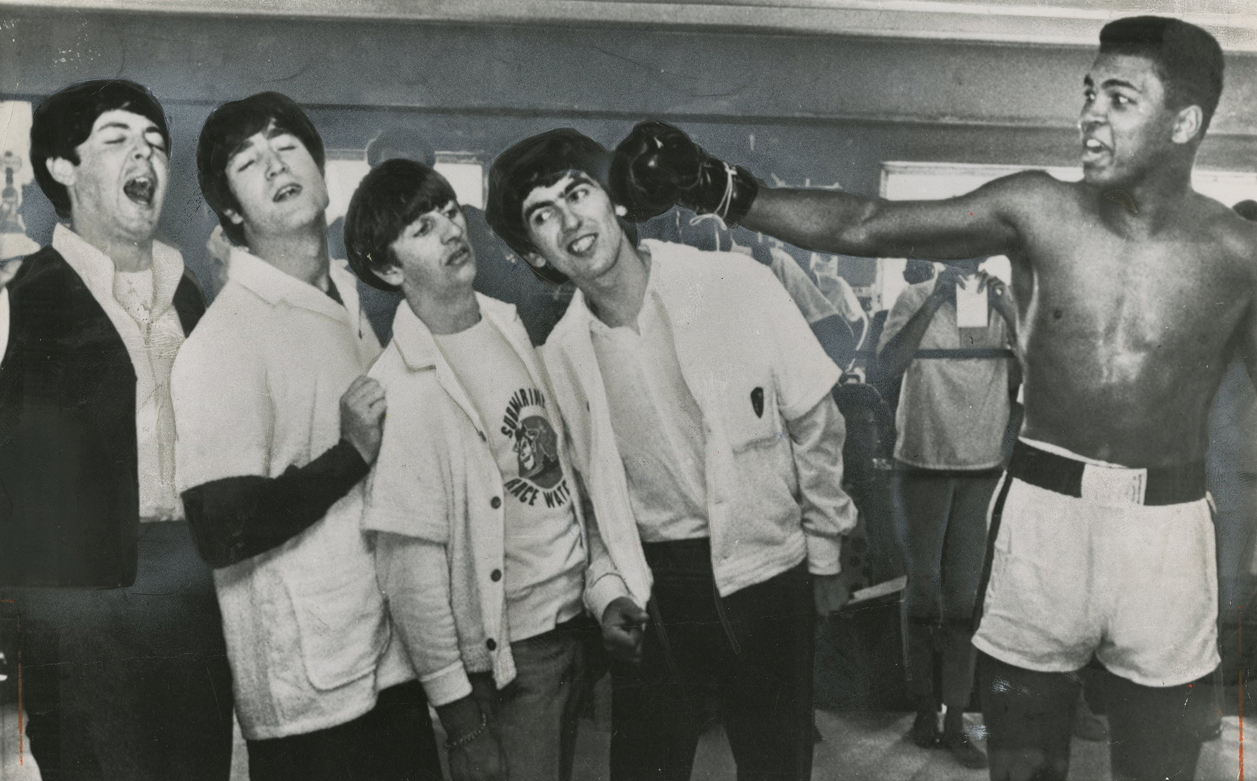 The Beatles and Muhammad Ali, February 18, 1964