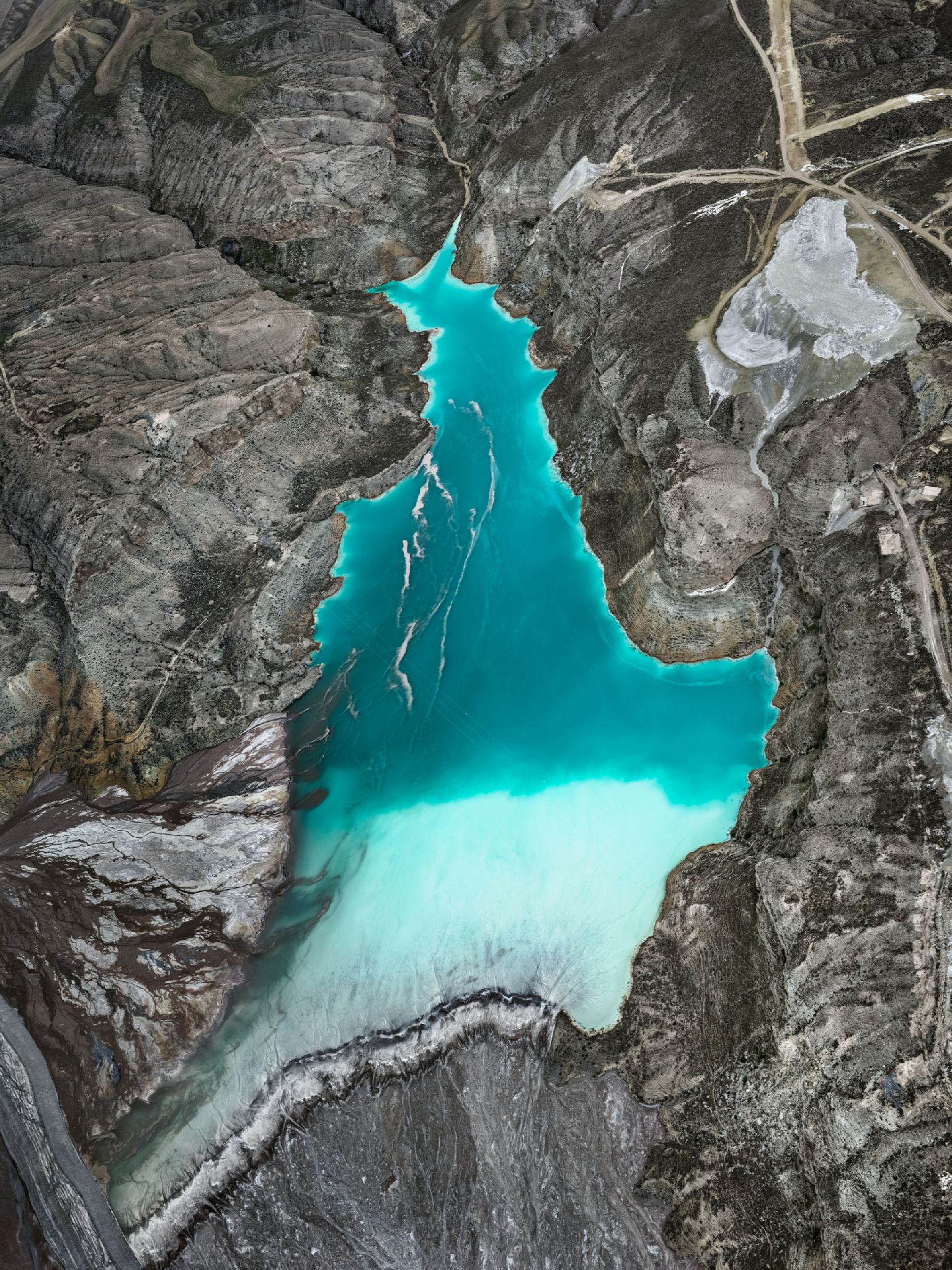 Çayırhan Coal Mine Tailings #1, Nallıhan District, Ankara Province, Central Anatolia, Türkiye, 2022