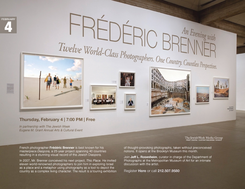 An Evening with Frédéric Brenner