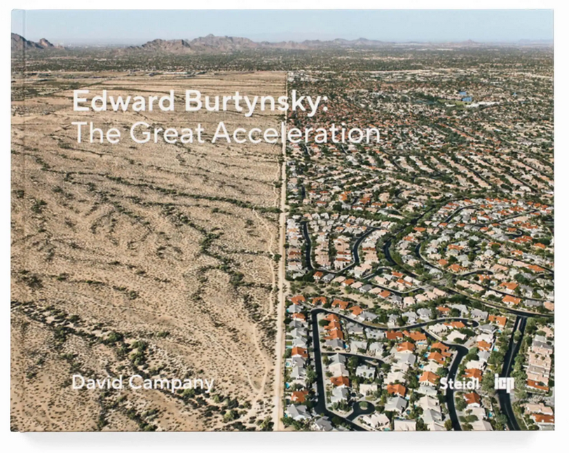 Edward Burtynsky Book Cover The Great Acceration