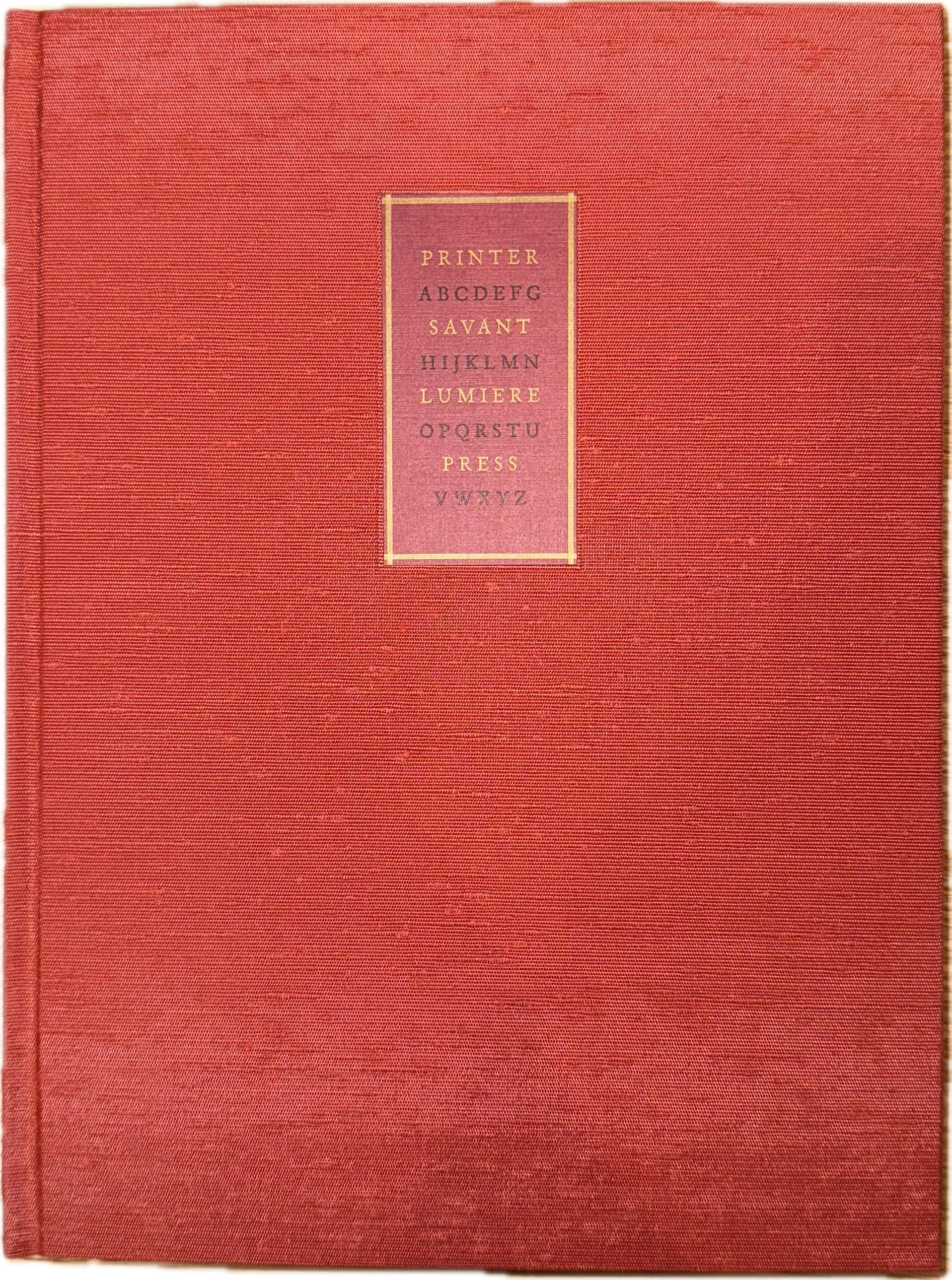 Lumiere Press: Printer Savant & Other Stories Book Cover