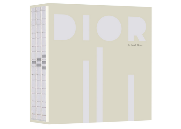 Dior by Sarah Moon Book Cover and Spine