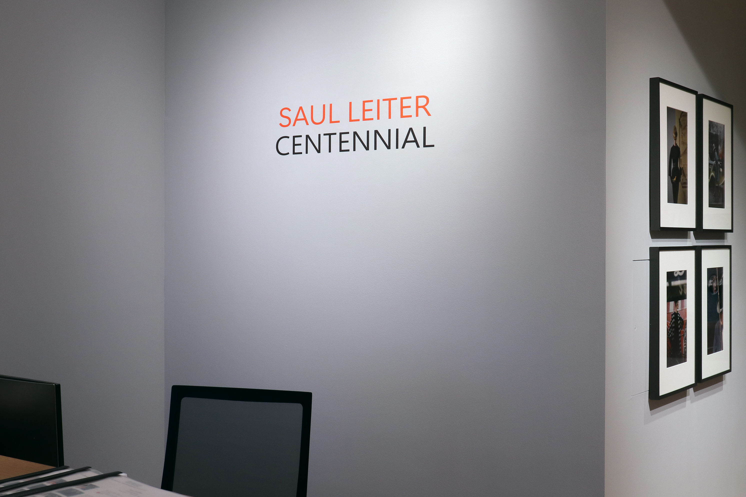saul leiter centennial installation views 2023